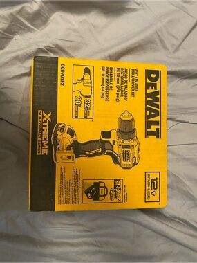 DEWALT 12V Xtreme Drill Driver Kit - Yellow & Black BRAND NEW SEALED !